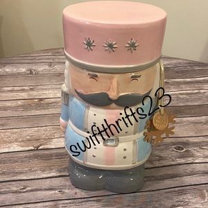 Hand Painted Nutcracker Cookie Jar